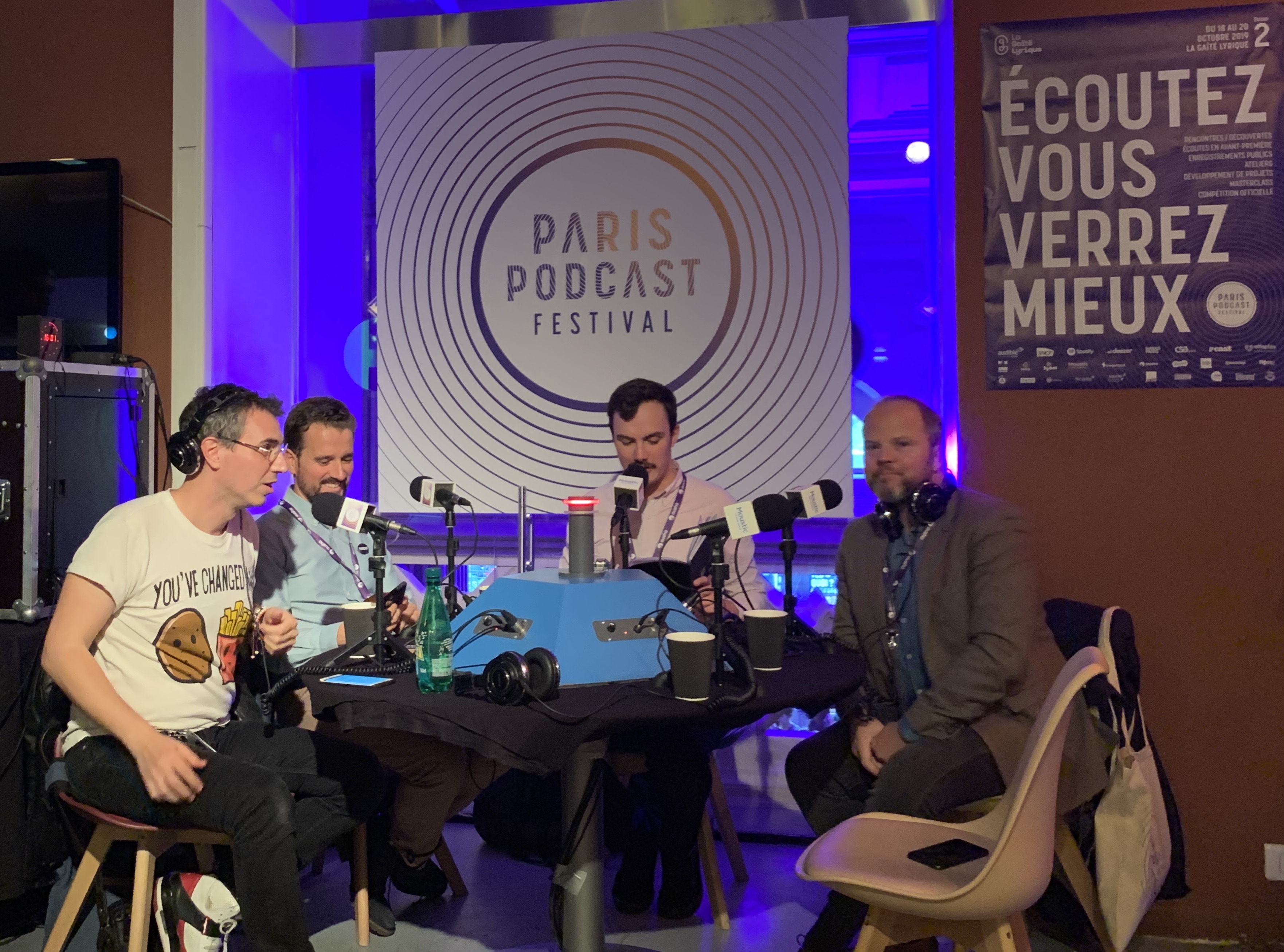 Table ronde Podcast mesure audience