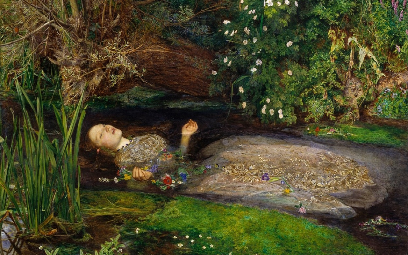 Ophelia, tableau de John Everett Millais