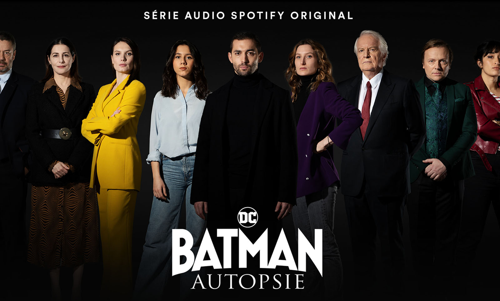 Le casting du podcast Batman de Spotify