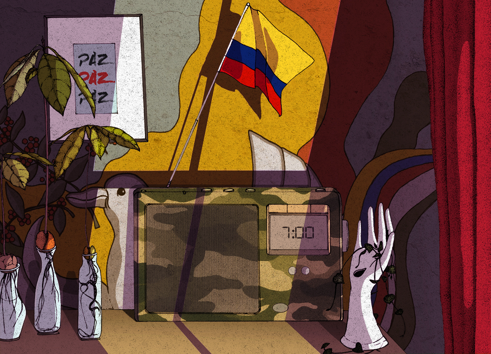 En Colombie, 48% des radios publiques sont tenues par l'armée ou la police.