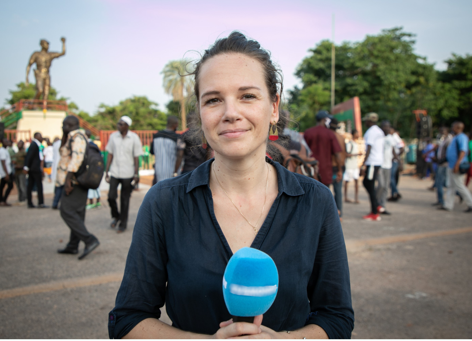 Fanny Noaro Krabé, journaliste à TV5 Monde