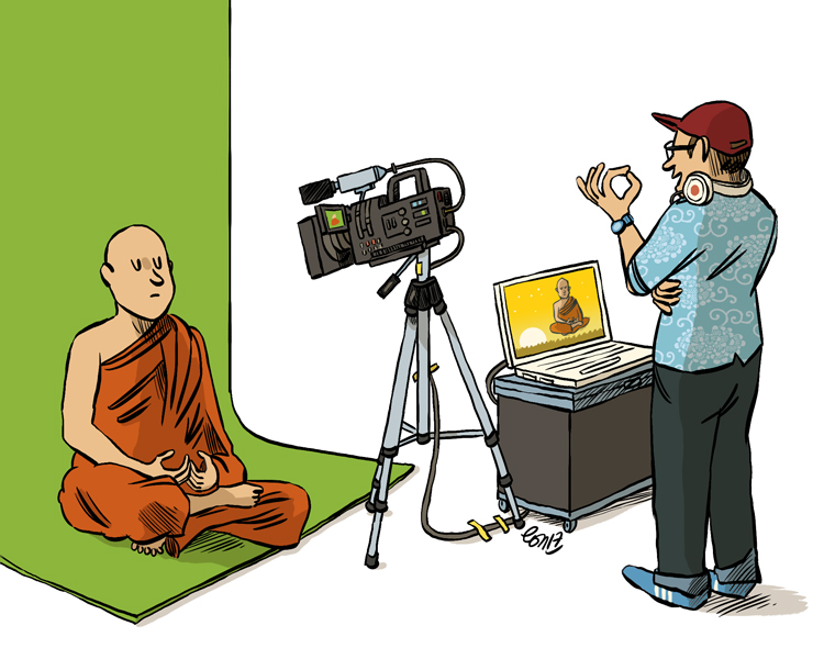 
            Le bouddhisme vu par les médias français : le grand malentendu          