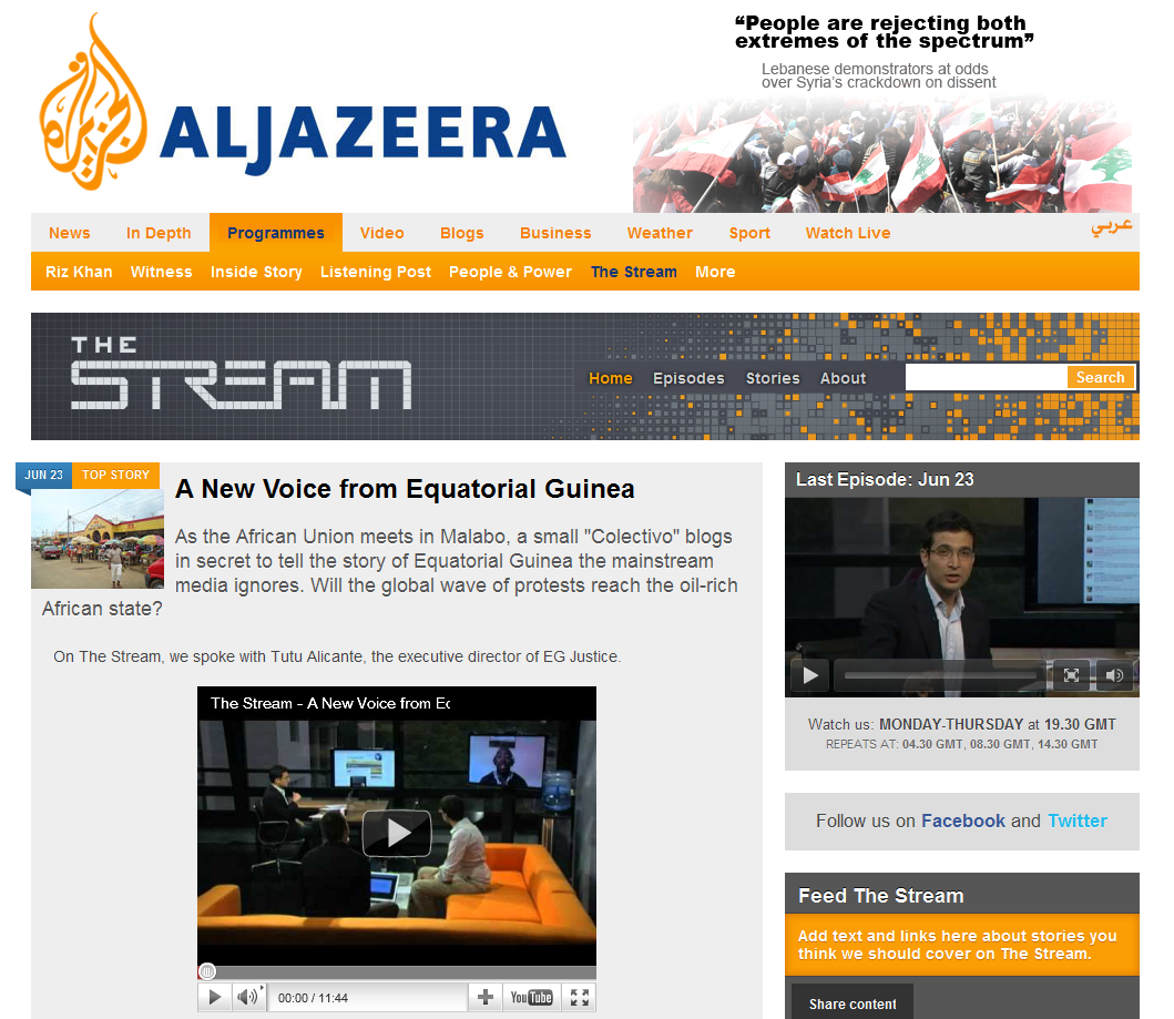 
            « The Stream », la révolution médiatique signée Al Jazeera ?          