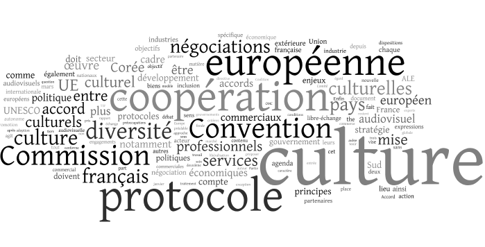 
            Le protocole de coopération culturelle          